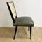 Mid Century Modern Rattan Back Chairs