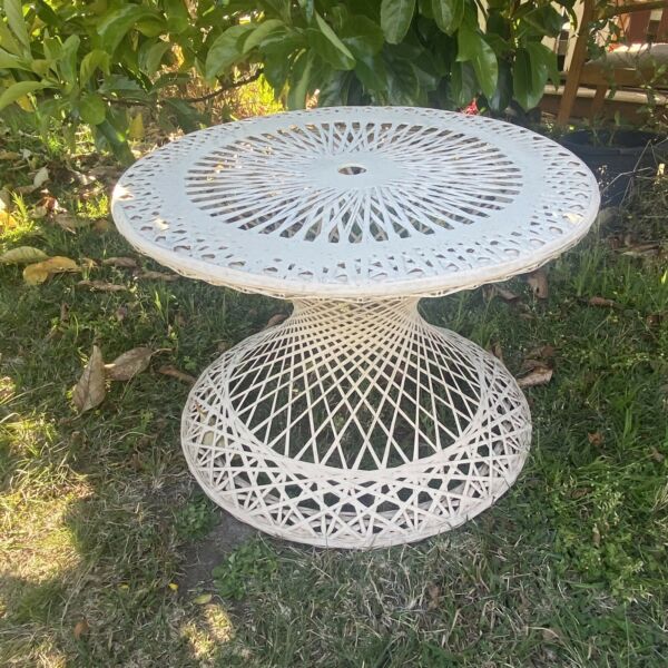 Mid Century Modern Russell Woodard 3 Piece Outdoor Setting