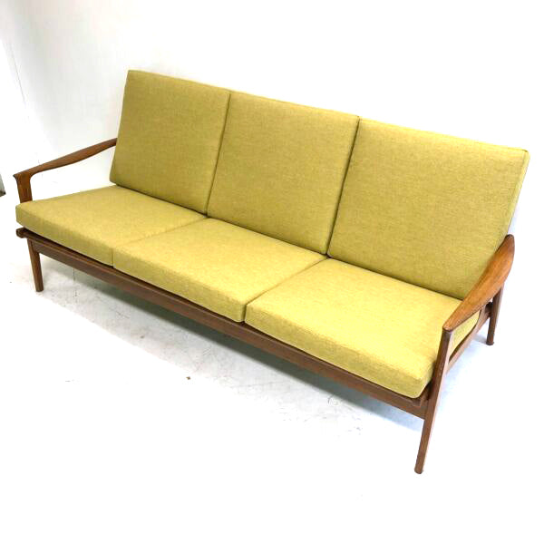 Mid Century Parker 3 seater lounge - New UpholsteryMid Century Parker 3 seater lounge - New Upholstery