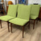 Mid Century Parker Dining Chairs Set 6 - Fully Restored & Upholstered