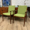 Mid Century Parker Dining Chairs Set 6 - Fully Restored & Upholstered