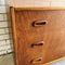 Mid Century Parker Nordic Teak Sideboard Chest of Drawers