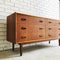 Mid Century Parker Nordic Teak Sideboard Chest of Drawers