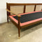 Mid Century Parker Rattan Back Sofa 3 Seater Lounge