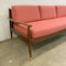 Mid Century Parker Rattan Back Sofa 3 Seater Lounge
