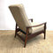 Mid Century Parker Reclining Armchair - New Upholstery