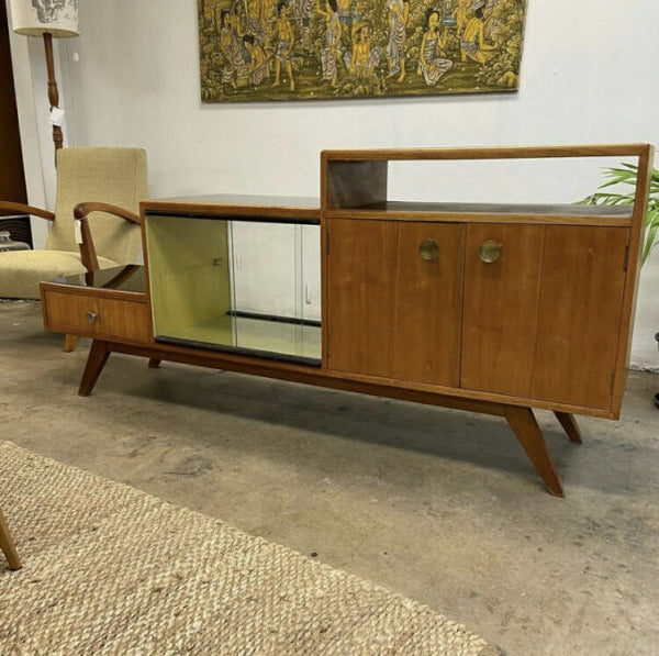 Mid Century Sideboard Room Divider