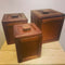Mid Century Teak Storage Canisters