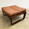 Mid Century Tessa T4 Leather Armchair & Footstool