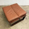 Mid Century Tessa T4 Leather Armchair & Footstool