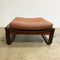 Mid Century Tessa T4 Leather Armchair & Footstool