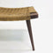 Mid Century Woven Cord Stool