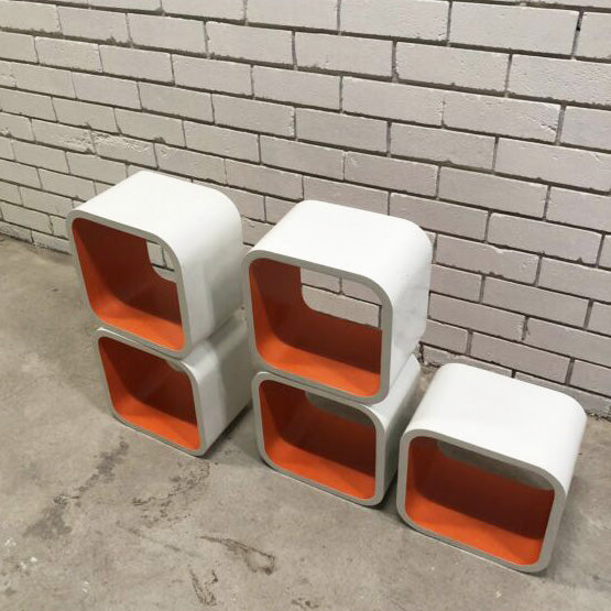 Modernist Modular Shelf Boxes