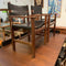 New Guinea Mahogany & Teak Dining Table & 8 Chairs