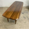 Original Mid Century T H Brown Blackwood Coffee Table