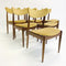 Original Parker 1960’s Matchstick Dining Chairs