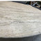 Oval Travertine Dining Table