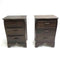 Pair Of Art Deco Oak Bedside Drawers