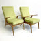 Pair Of Mid Century Fler SC 55 Armchairs
