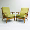 Pair of Mid Century Don Rex ‘Speed Frame’ Armchairs