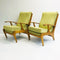 Pair of Mid Century Don Rex ‘Speed Frame’ Armchairs