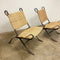 Pair of Petal Folding Chairs by Ched Berenguer-Topacio