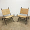 Pair of Petal Folding Chairs by Ched Berenguer-Topacio