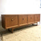 Parker 1970’s Square Handled Sleigh Base Sideboard