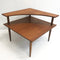 Parker Mid Century 2 Tier Corner Table