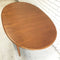 Parker Mid Century Teak Oval Dining Table Restored