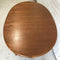 Parker Mid Century Teak Oval Dining Table Restored