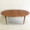 Parker Mid Century Teak Oval Dining Table Restored