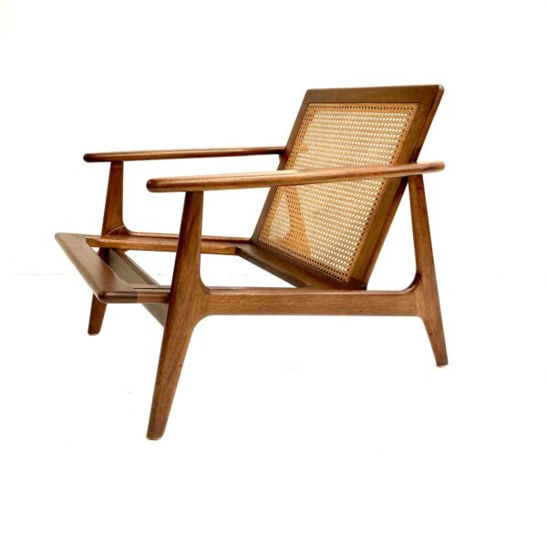 Parker Single Rattan Back Arm Chair - Warwick Upholstery included!