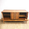 Restored Mid Century 1960s Paul Kafka Walnut Sideboard Buffet
