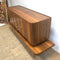 Restored Mid Century 1960s Paul Kafka Walnut Sideboard Buffet