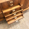 Restored Mid Century 1960s Paul Kafka Walnut Sideboard Buffet