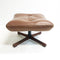 Rare Mid Century Tessa Leather Footstool