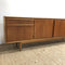 Restored Mid Century Modern ‘Parker’ Lip Handle Sideboard
