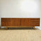 Restored Mid Century Modern ‘Parker’ Lip Handle Sideboard