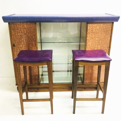 Retro Bar - Purple Vinyl and Copper
