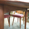 Round Retro Teak 1960's Dinning Table