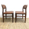 Set 6 Danish Johannes Andersen Mid Century Dining Chairs New Leather
