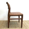 Set 6 Danish Johannes Andersen Mid Century Dining Chairs New Leather