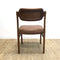 Set 6 Danish Johannes Andersen Mid Century Dining Chairs New Leather
