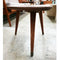 Set of 3, Retro Mid Century Corner Tri-legged Side Coffee Tables