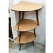 Set of 3, Retro Mid Century Corner Tri-legged Side Coffee Tables