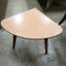 Set of 3, Retro Mid Century Corner Tri-legged Side Coffee Tables