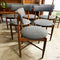Set of 6 Reupholstered G-Plan Mid Century Dining Chairs