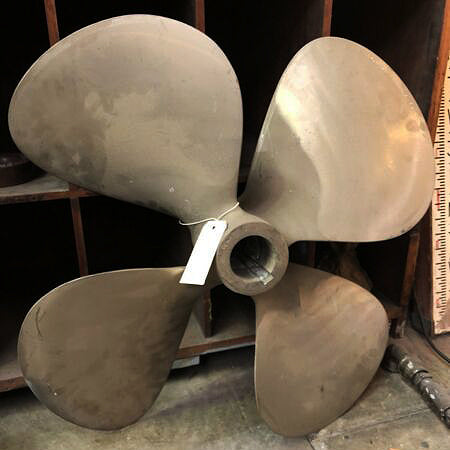 Ship Prop Heavy Bronze Propeller Nautical