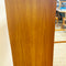 Mid Century Danish Dyrlund Teak Entertainment Display Cabinet